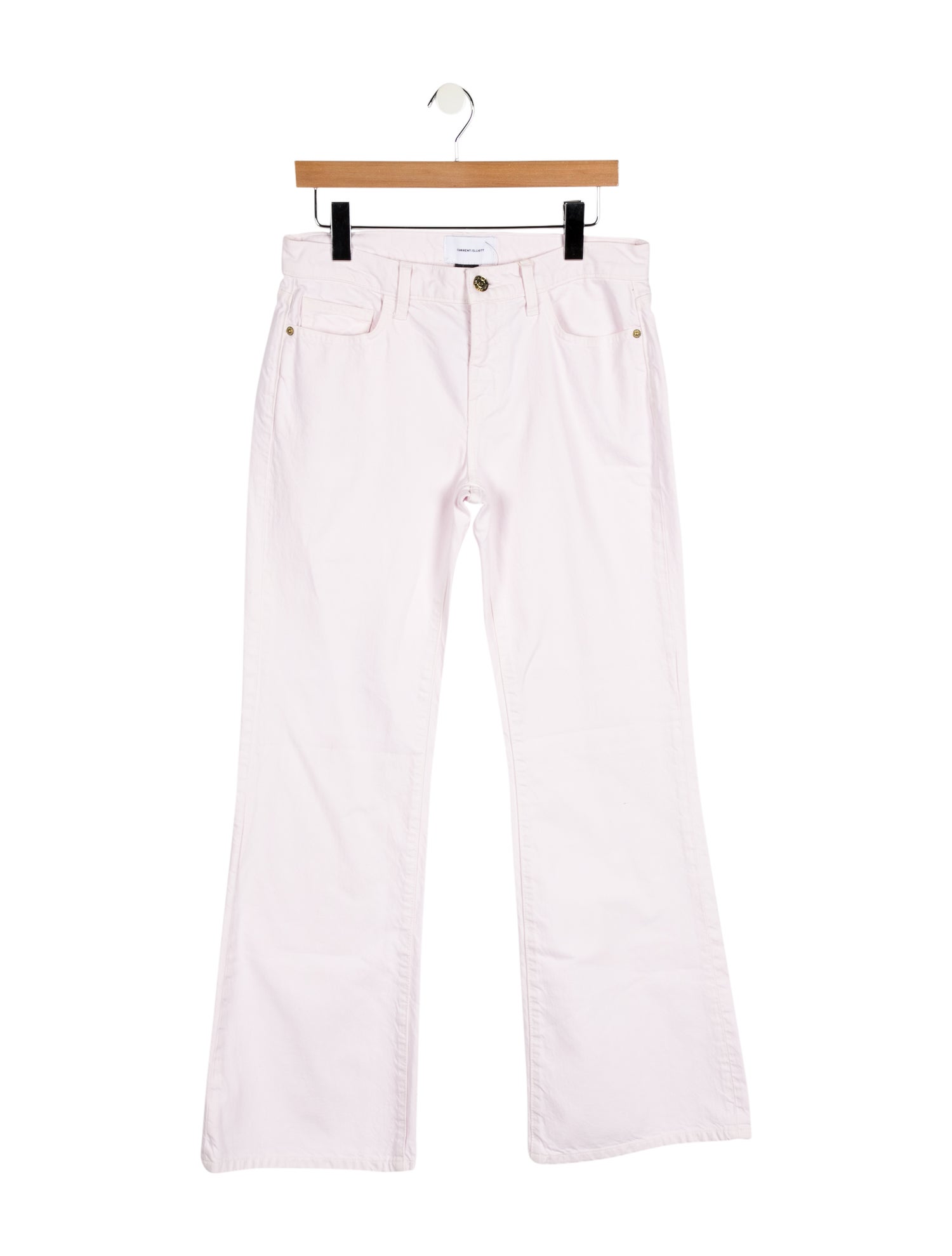 Current/Elliott Mid-Rise Wide Leg Jeans w/ Tags