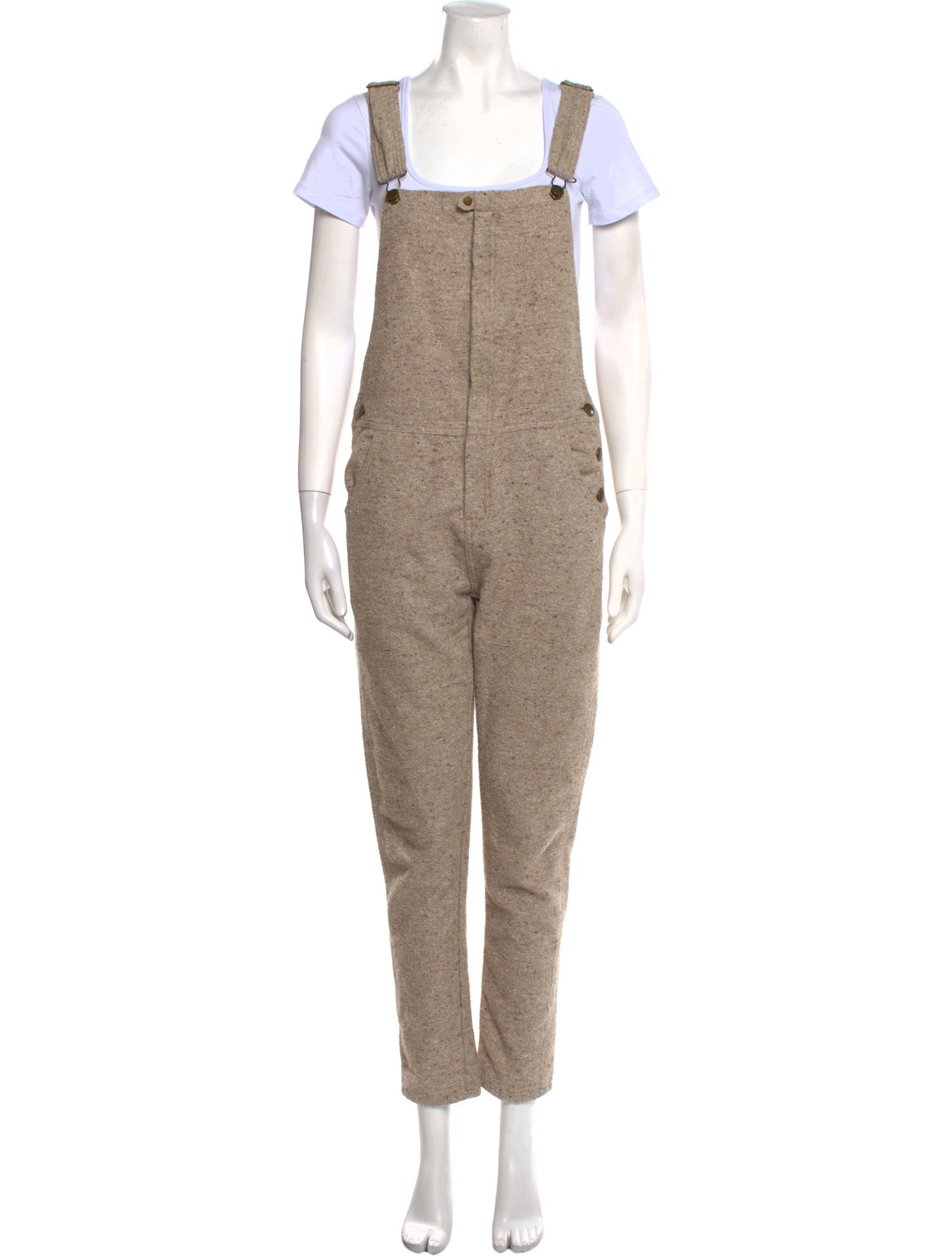 Current/Elliott Square Neckline Jumpsuit