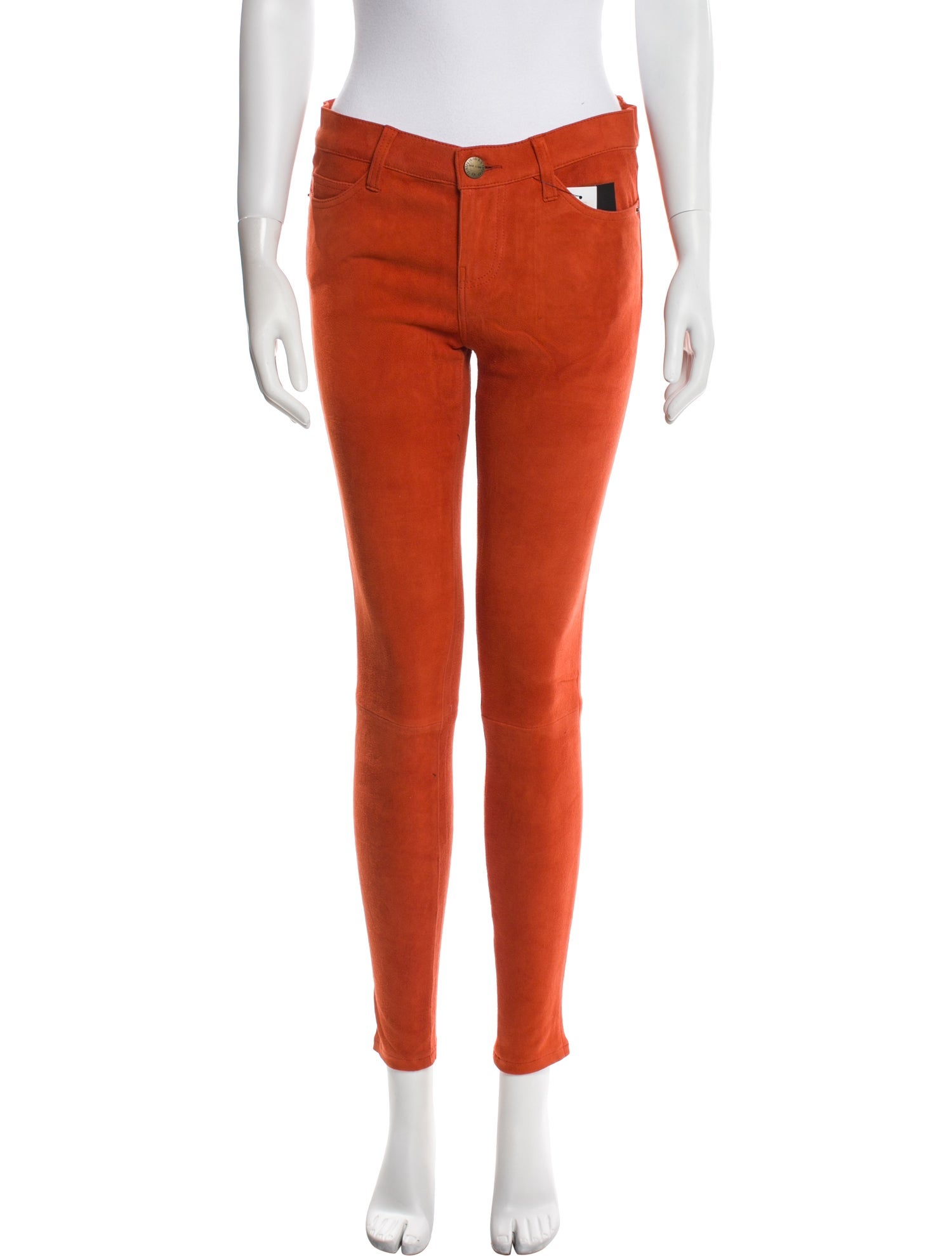 Current/Elliott Leather Skinny Leg Pants