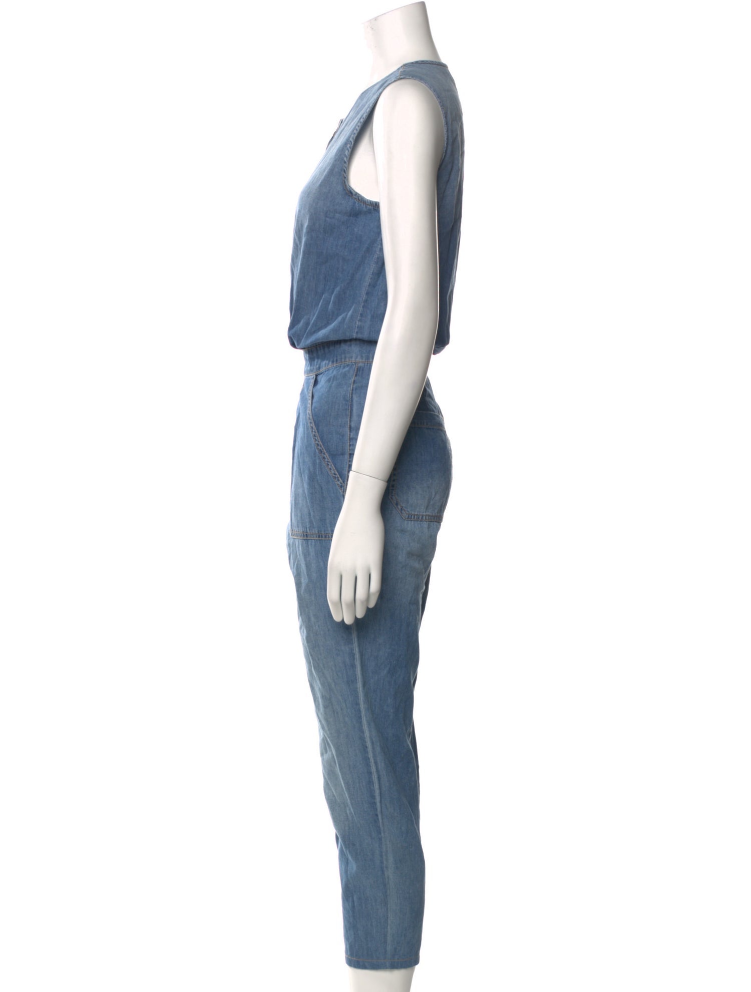 Current/Elliott Scoop Neck Jumpsuit