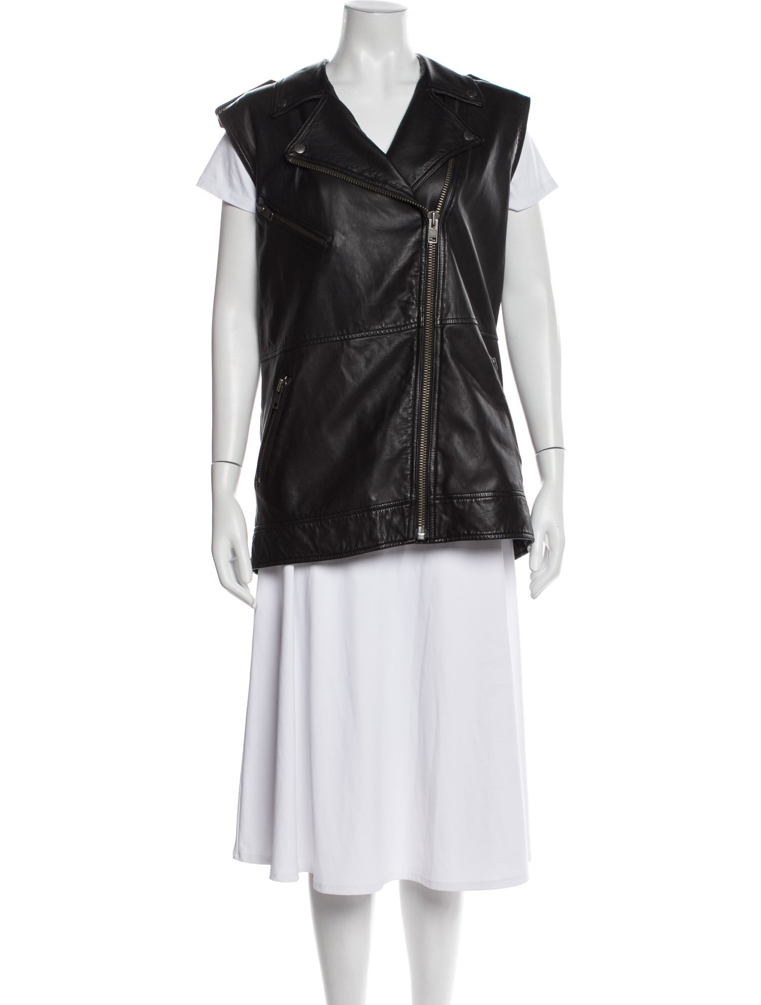 Current/Elliott Leather Vest