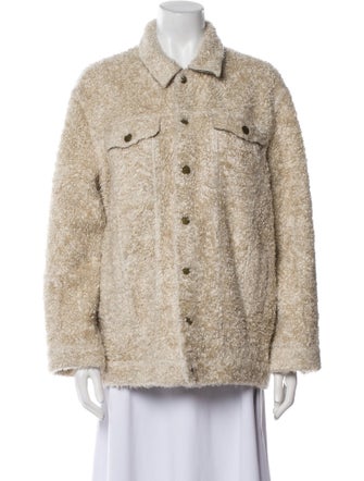 Current/Elliott Faux Fur Jacket