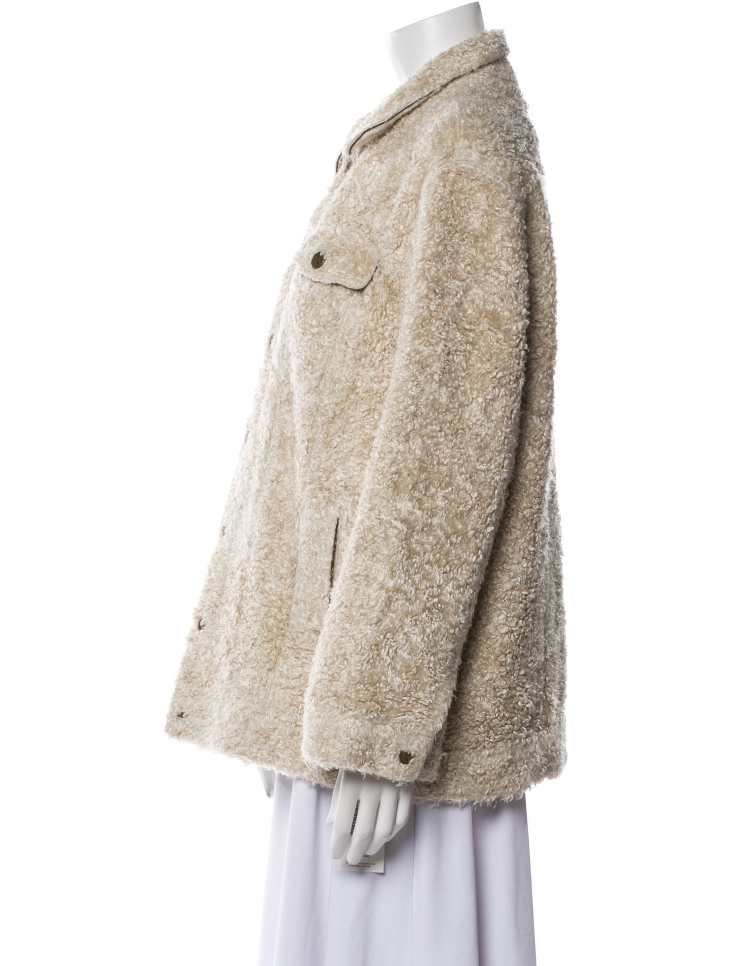 Current/Elliott Faux Fur Jacket