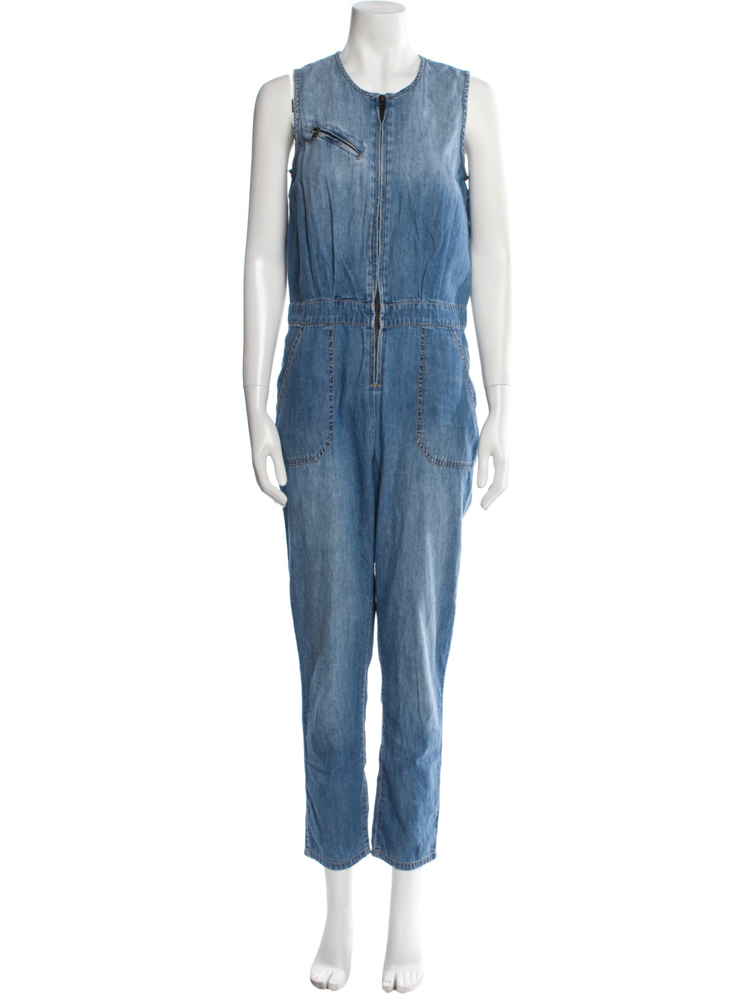 Current/Elliott Scoop Neck Jumpsuit