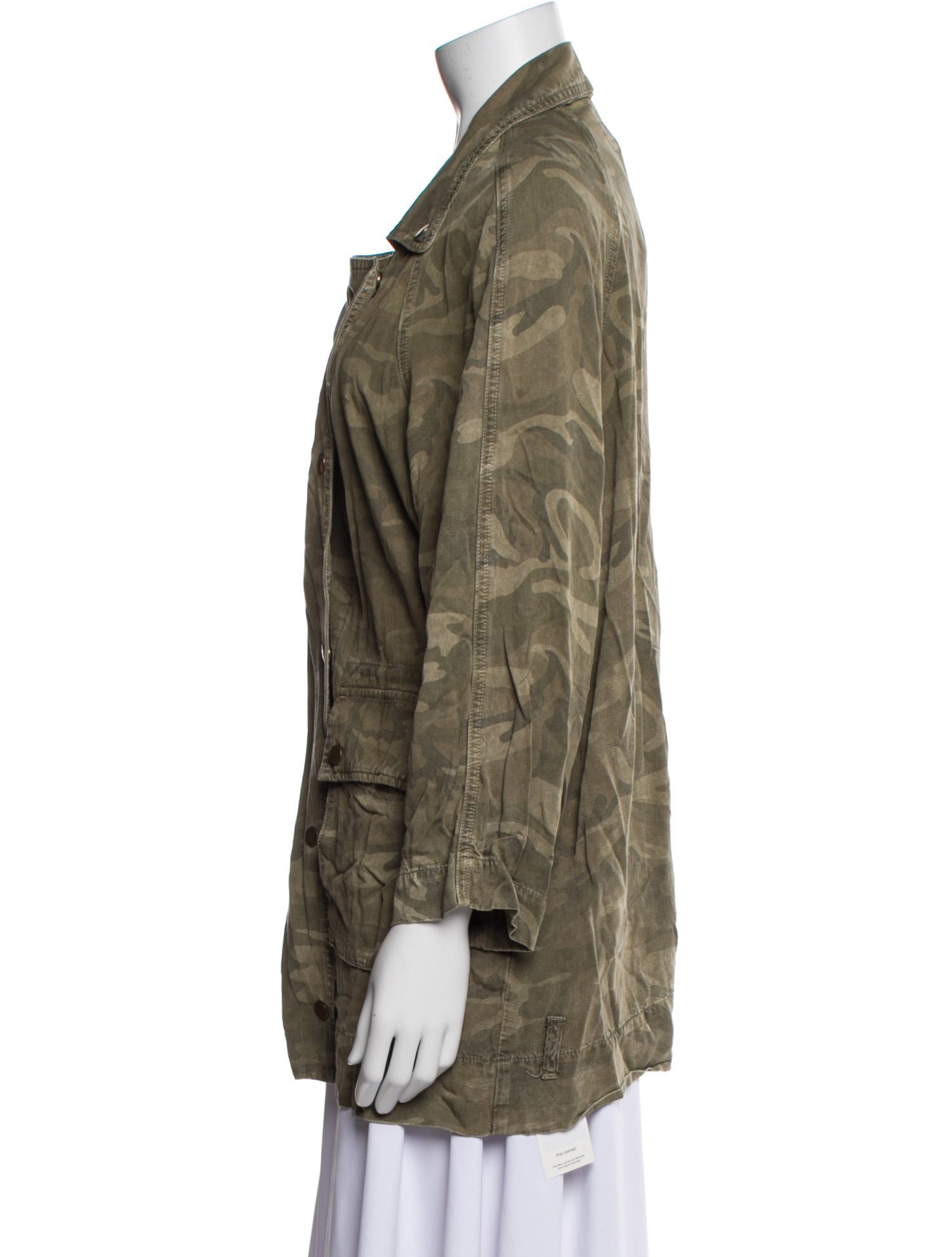 Current/Elliott Printed Utility Jacket