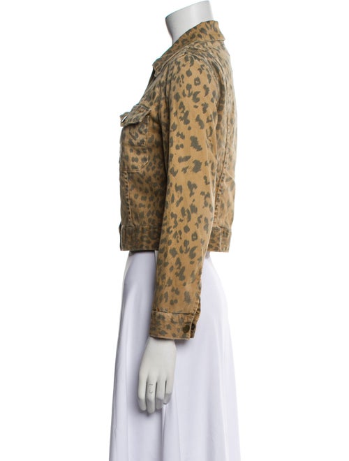 Current/Elliott Animal Print Jacket