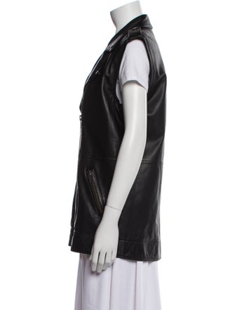 Current/Elliott Leather Biker Jacket