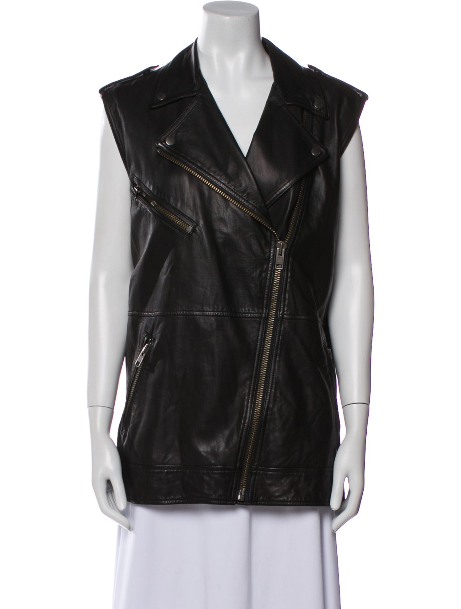Current/Elliott Leather Vest