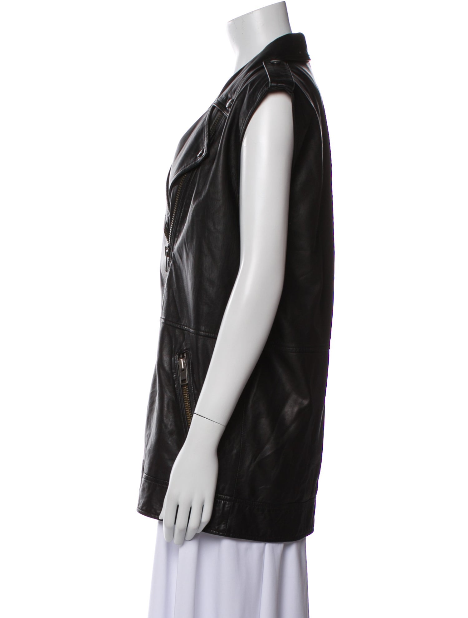 Current/Elliott Leather Vest