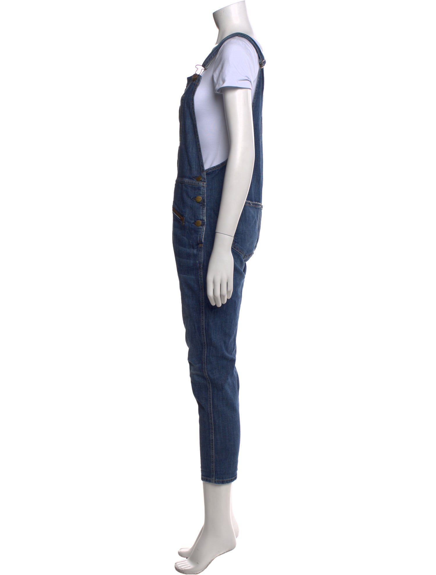 Current/Elliott Square Neckline Jumpsuit