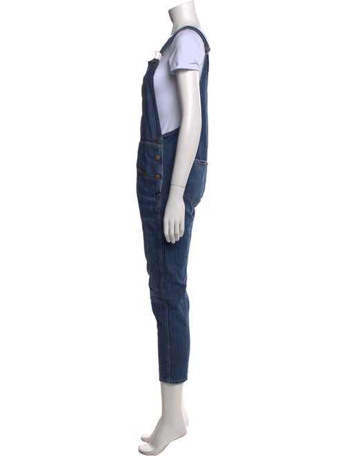 Current/Elliott Square Neckline Jumpsuit