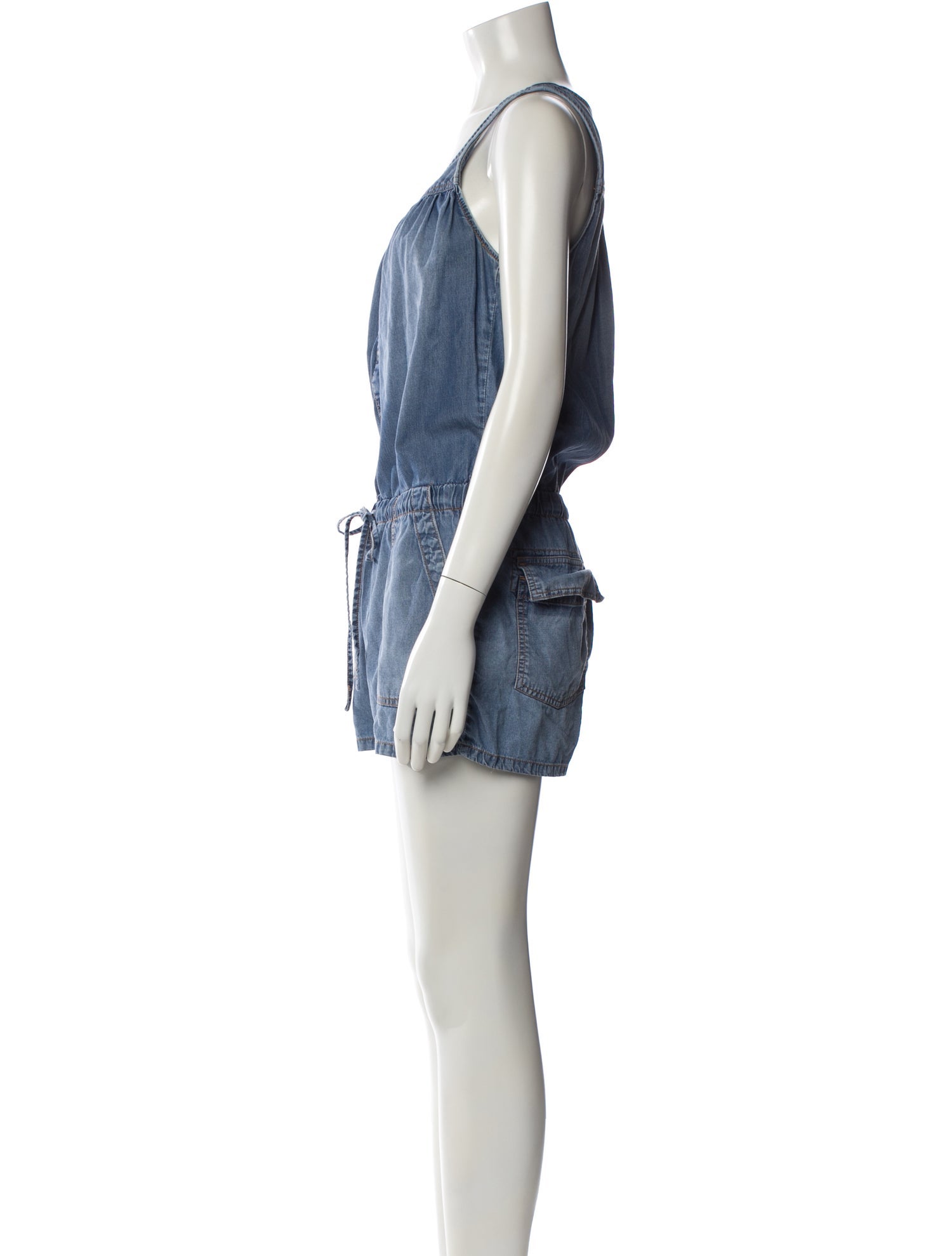 Current/Elliott Scoop Neck Romper