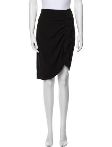 Cupcakes and Cashmere Skirts Ruffle Embellishment Knee-Length Skirt S