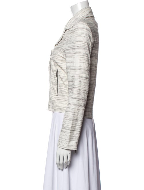 Cupcakes and Cashmere Striped Biker Jacket