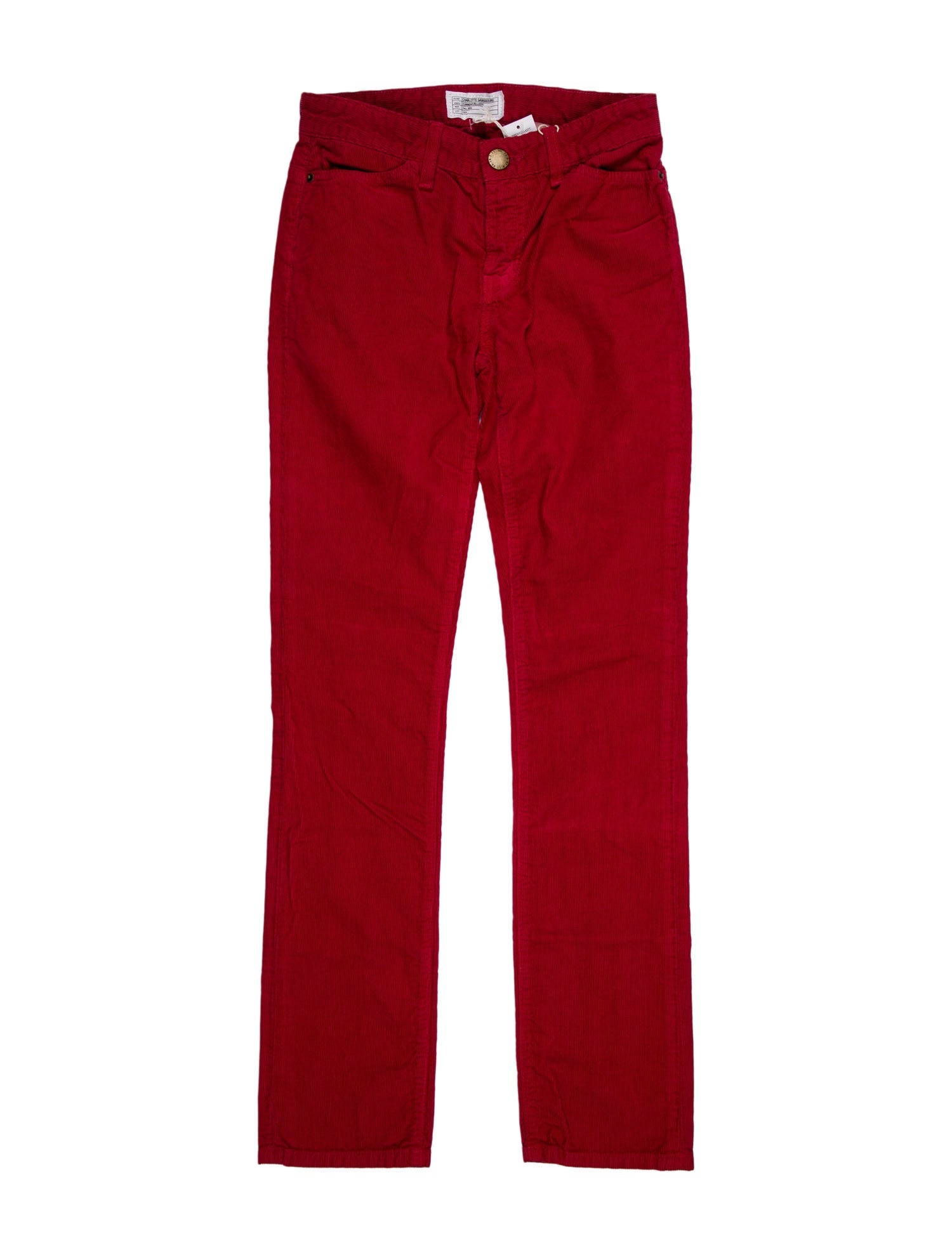 Charlotte Gainsbourg x Current/Elliott Straight Leg Pants w/ Tags
