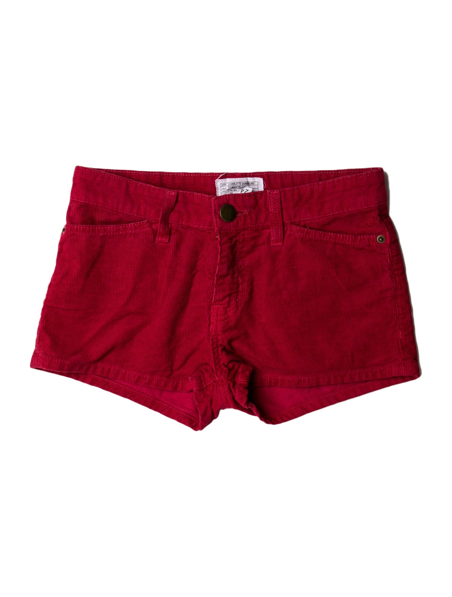 Charlotte Gainsbourg x Current/Elliott Mini Shorts