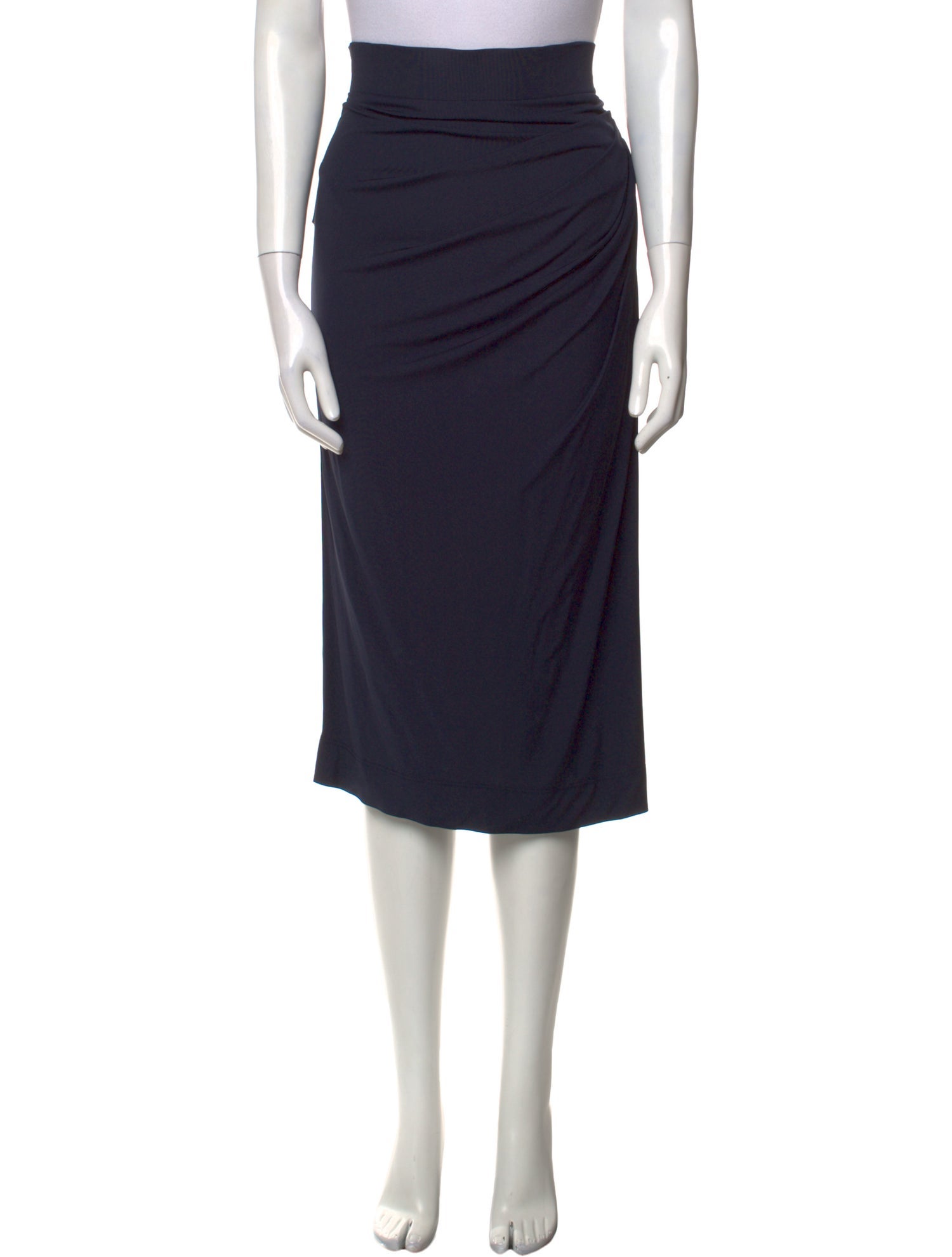 Cutuli Cult Pleated Accents Midi Length Skirt