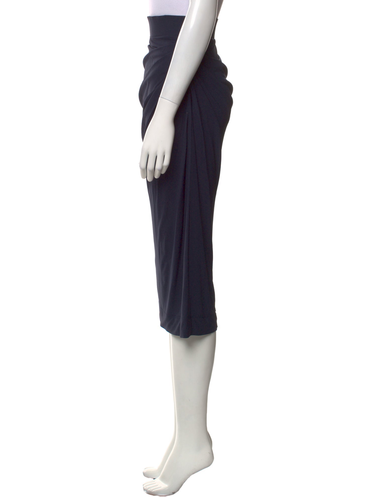 Cutuli Cult Pleated Accents Midi Length Skirt