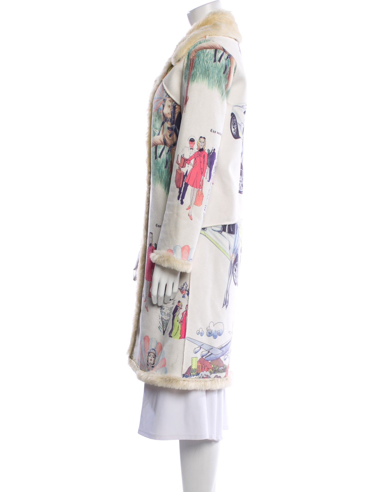 Custo Barcelona Patterned Coat