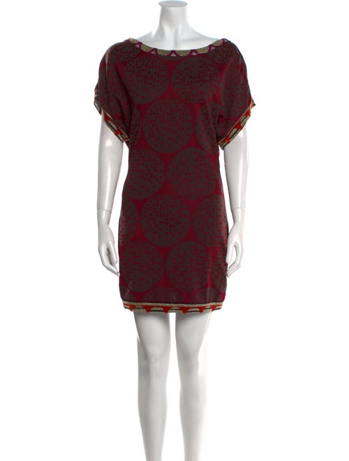 Custo Barcelona Printed Mini Dress