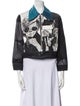 Custo Barcelona Floral Print Bomber Jacket