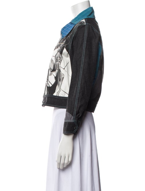 Custo Barcelona Floral Print Bomber Jacket