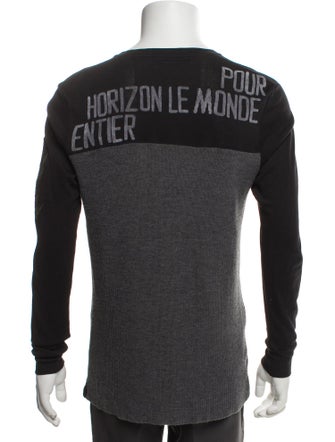 Custo Barcelona Graphic Print Crew Neck Pullover