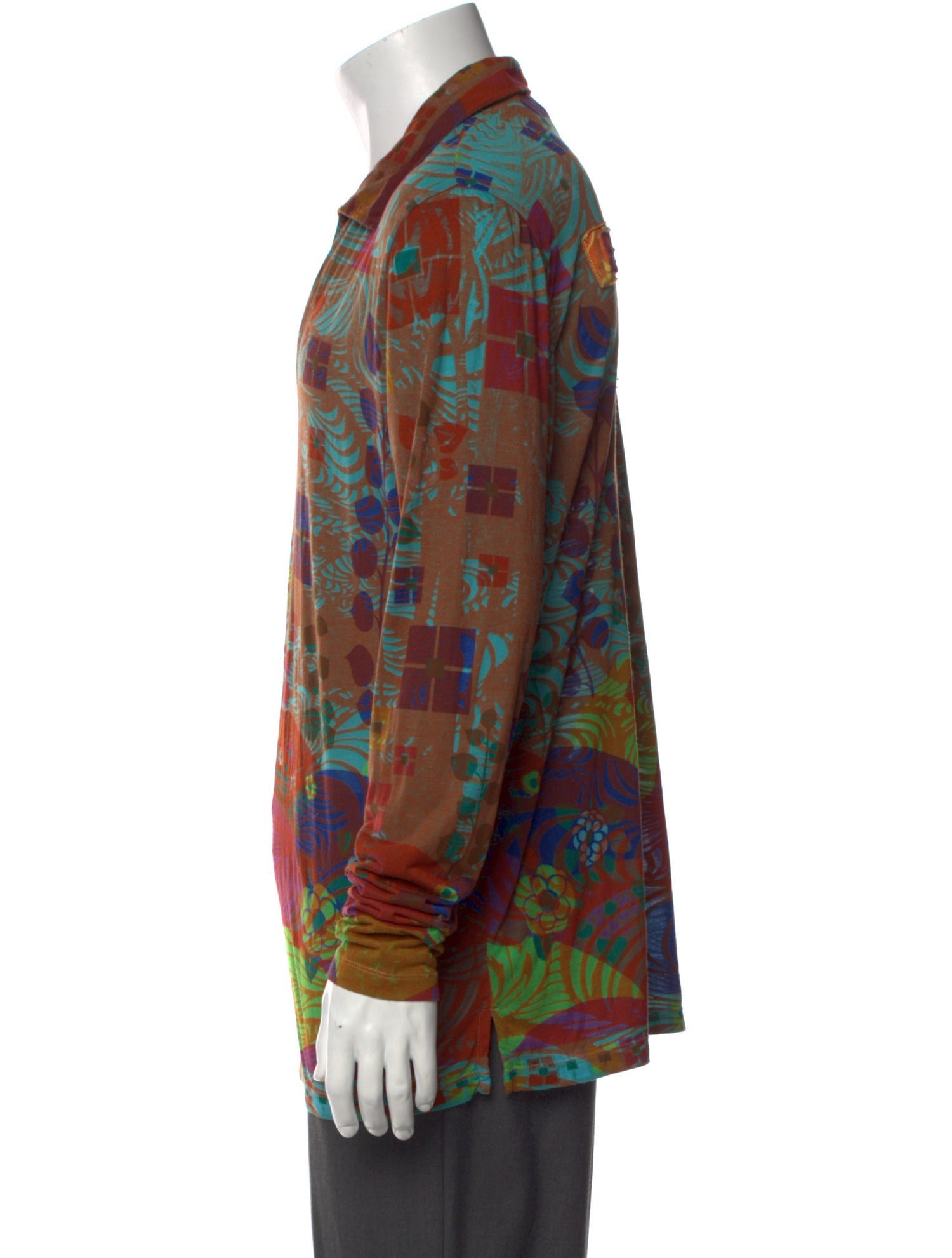 Custo Barcelona Printed Long Sleeve Shirt