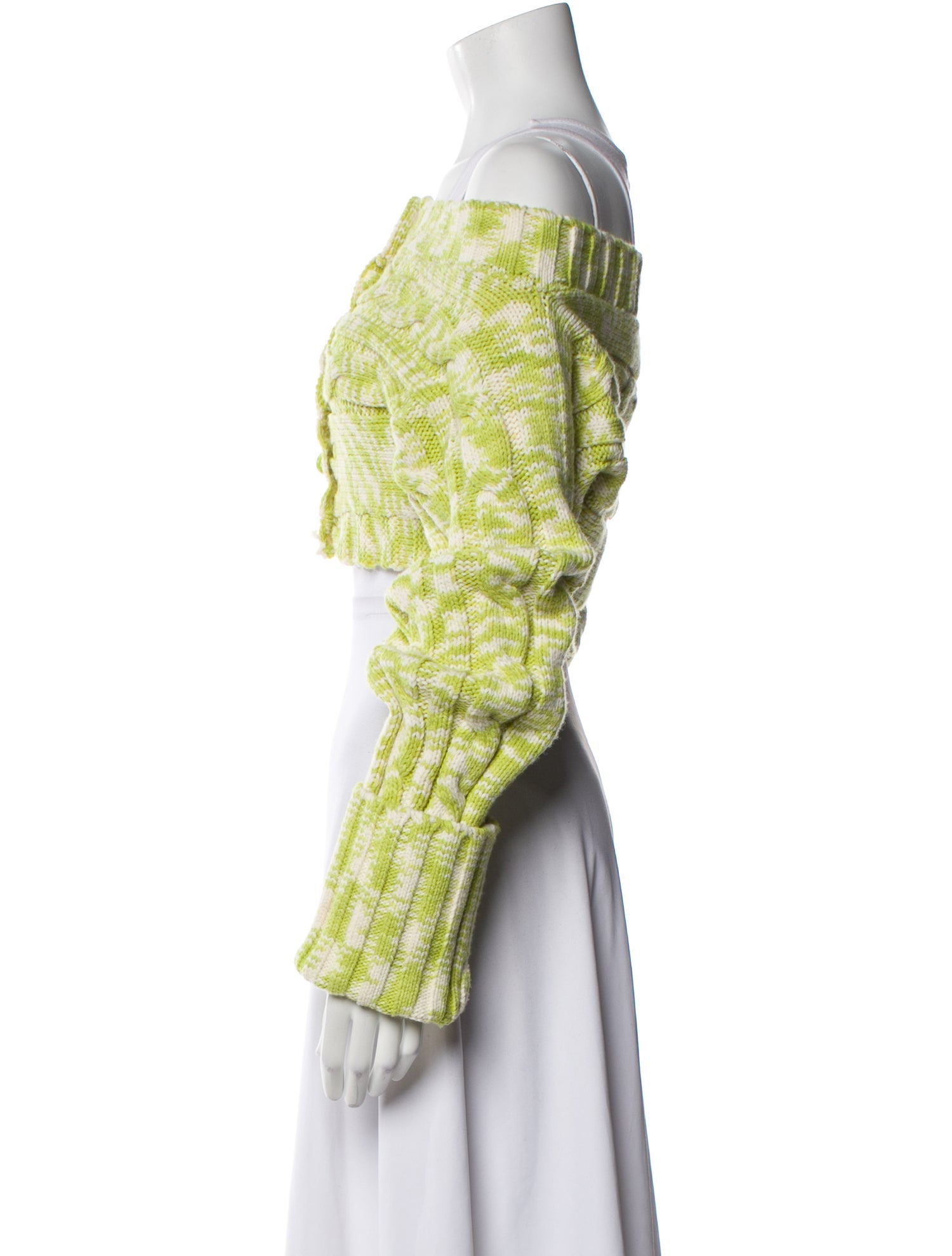 Cult Gaia x Bratz Printed Off-The-Shoulder Sweater