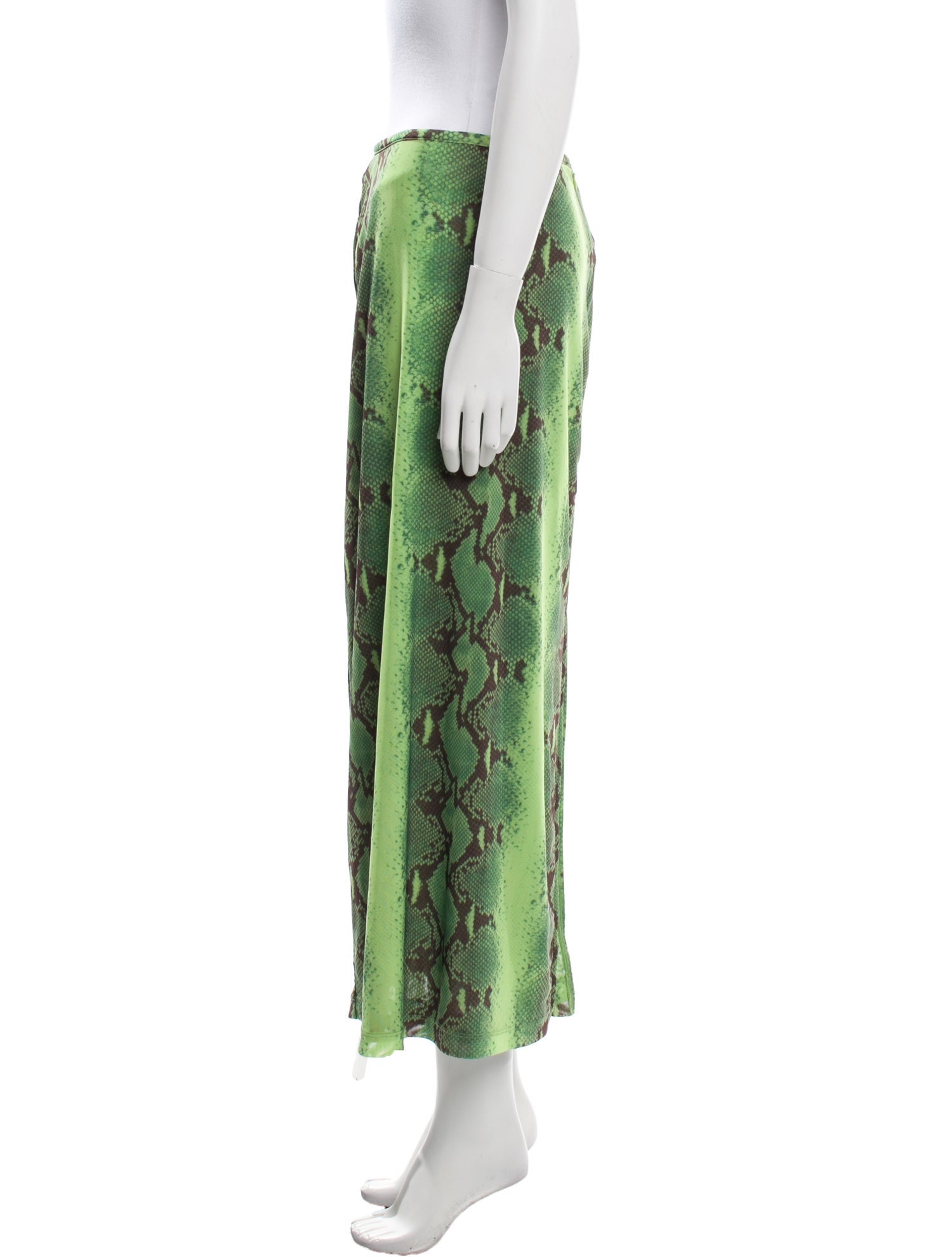 Cult Gaia x Bratz Animal Print Midi Length Skirt