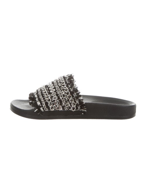 Carvela Embellished Tweed Slide