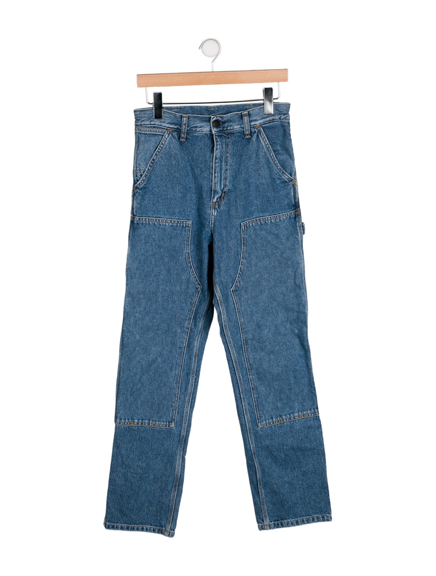 Carhartt Work in Progress High-Rise Straight Leg Jeans