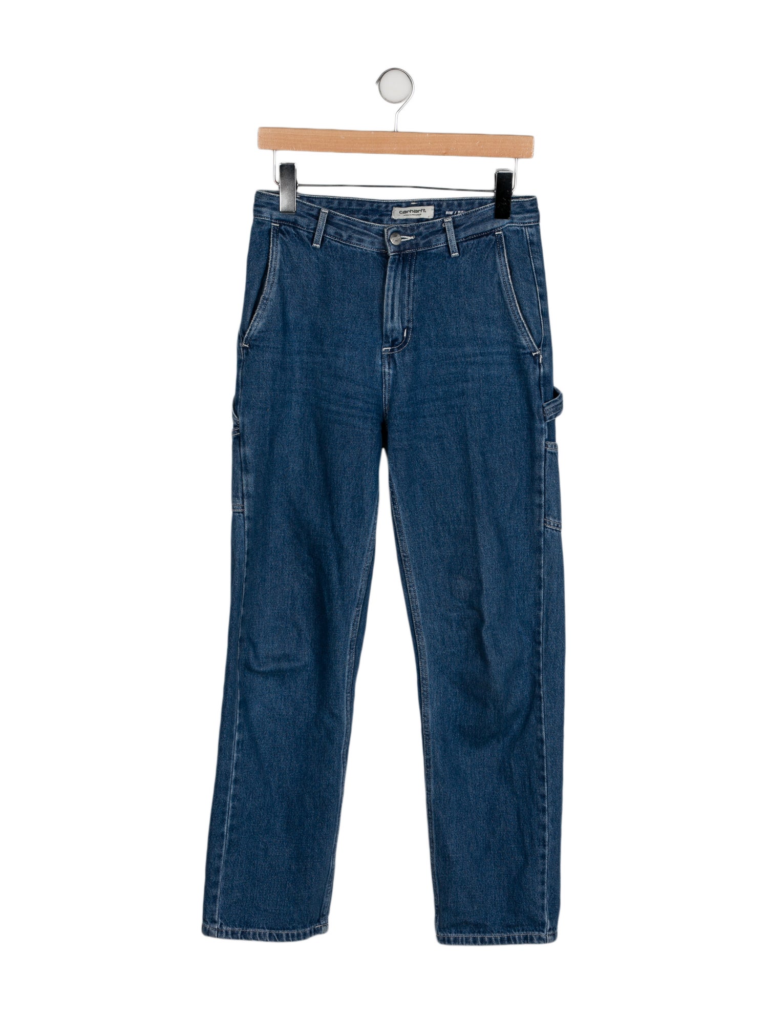 Carhartt Work in Progress Mid-Rise Straight Leg Jeans
