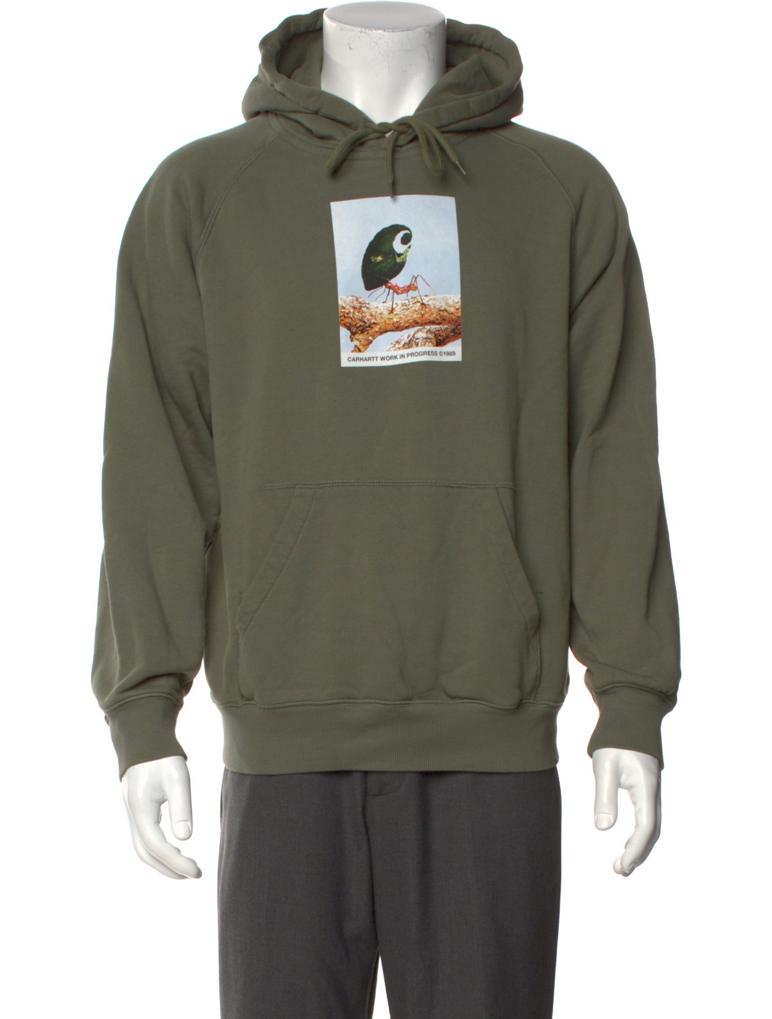 Carhartt Work in Progress Graphic Print Crew Neck Hoodie