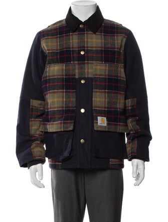 Carhartt Work in Progress Plaid Print Jacket