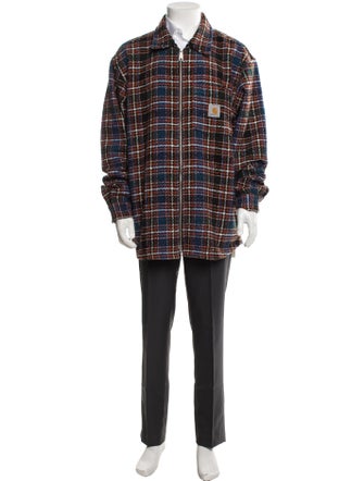 Carhartt Work in Progress Plaid Print Jacket