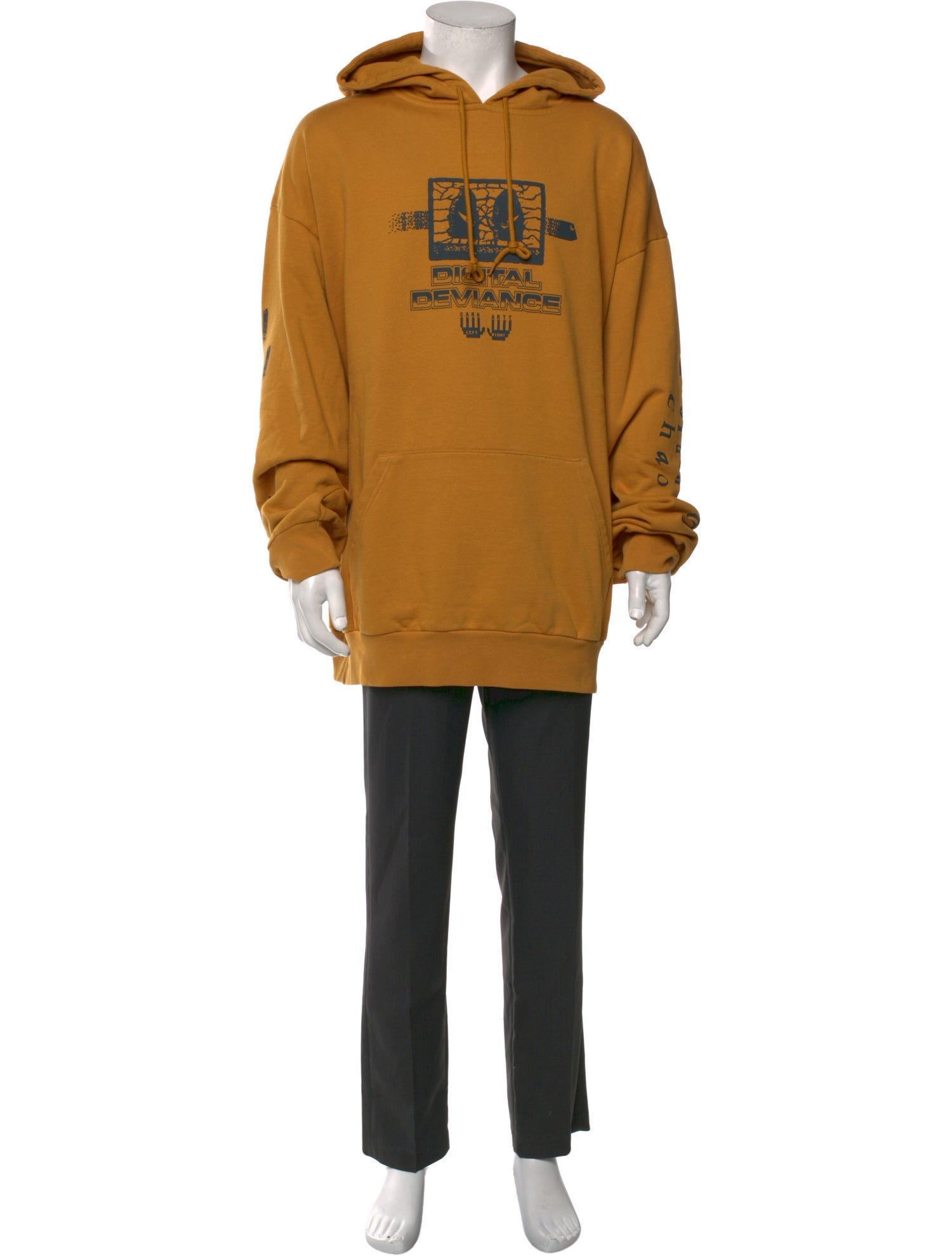 Carhartt Work in Progress Graphic Print Crew Neck Hoodie