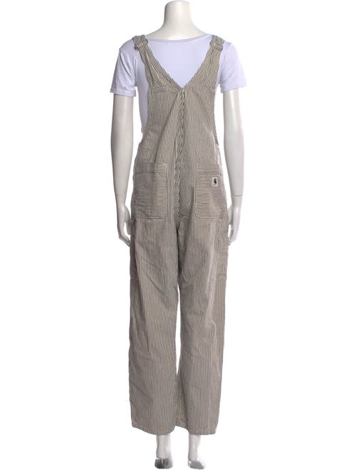 Carhartt Work in Progress Striped Square Neckline Jumpsuit