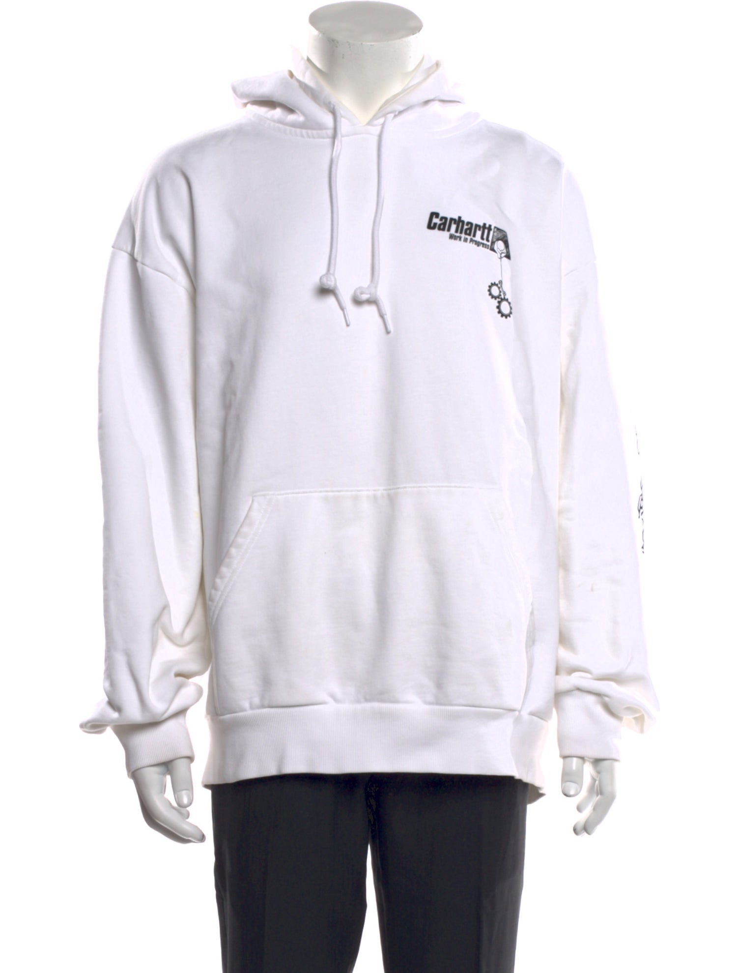 Carhartt Work in Progress Graphic Print Crew Neck Hoodie