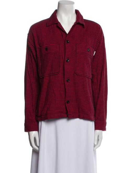 Carhartt Work in Progress Plaid Print Utility Jacket