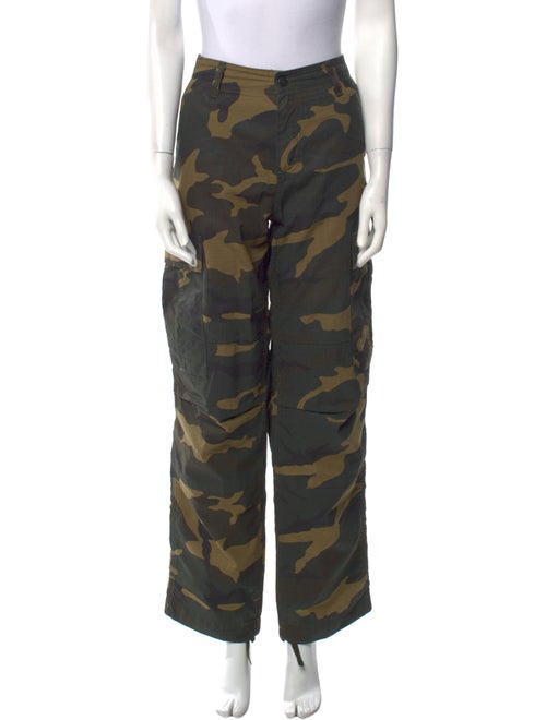Carhartt Work in Progress Camouflage Print Wide Leg Pants