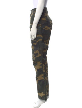 Carhartt Work in Progress Camouflage Print Wide Leg Pants