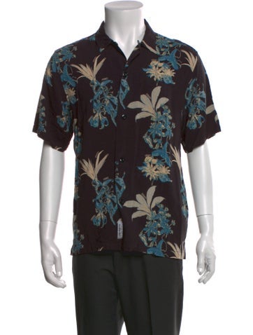 Carhartt Work in Progress Casual Shirts Printed Short Sleeve Shirt M