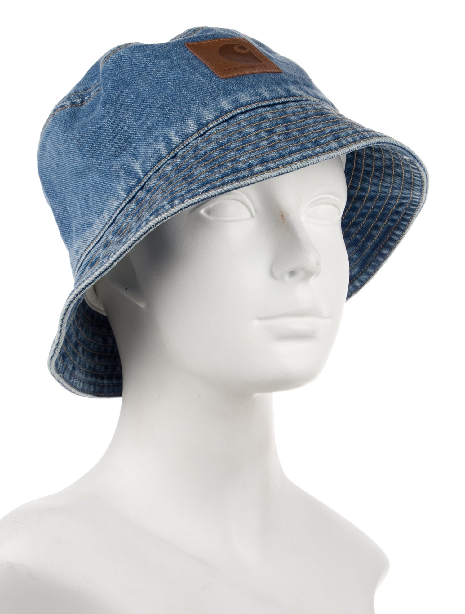Denim Tears x Levi's Cotton Patchwork Hat - Black Hats