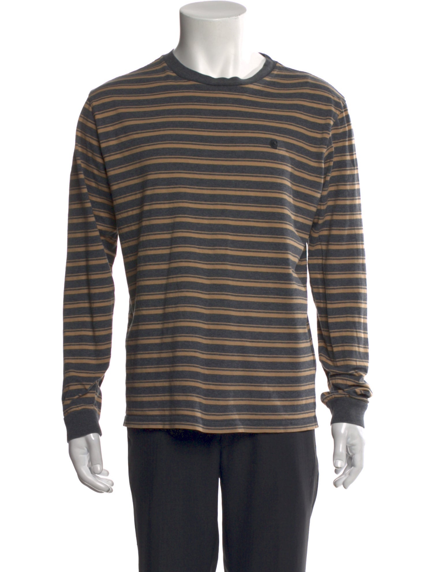 Carhartt Work in Progress Striped Crew Neck T-Shirt