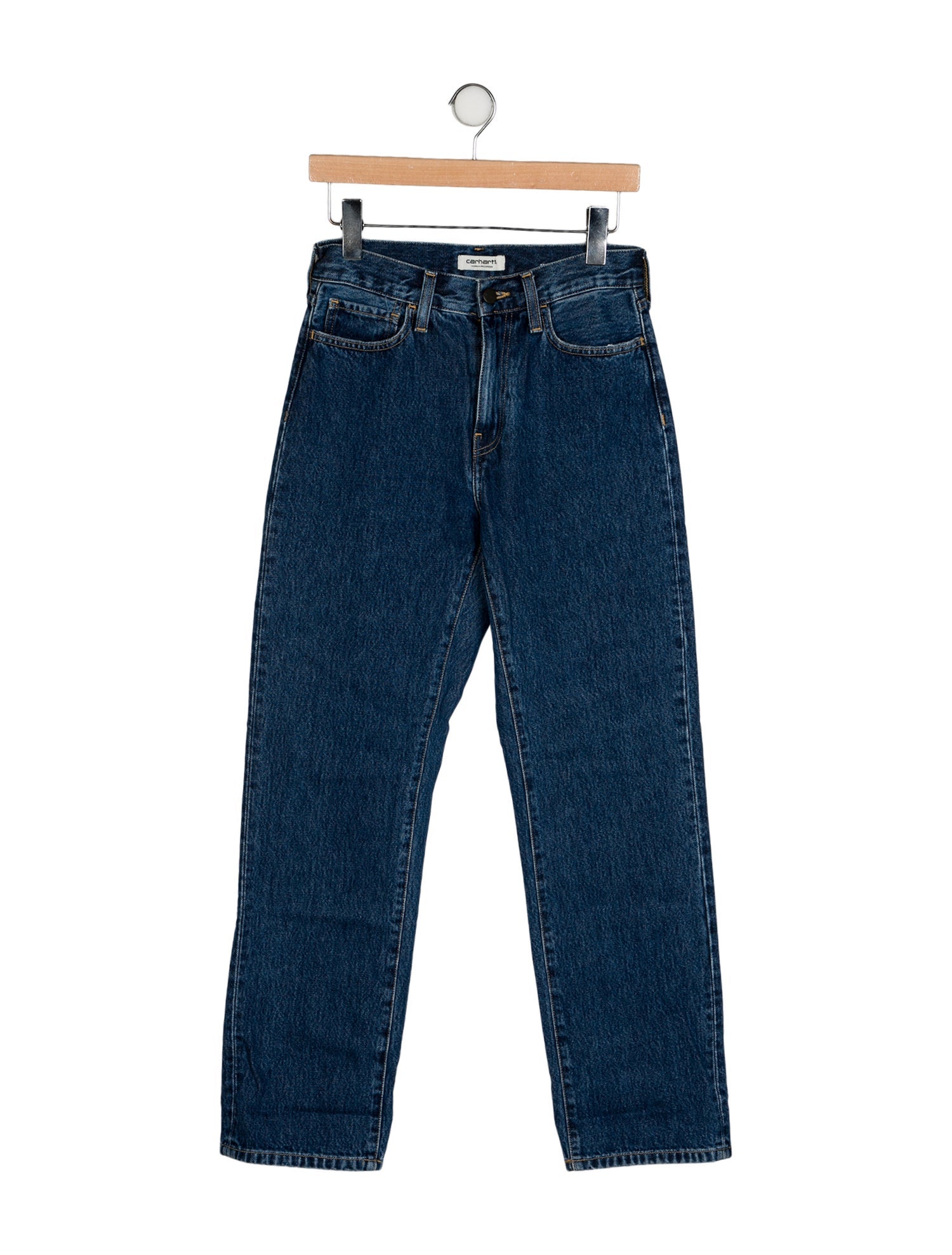 Carhartt Work in Progress Mid-Rise Straight Leg Jeans