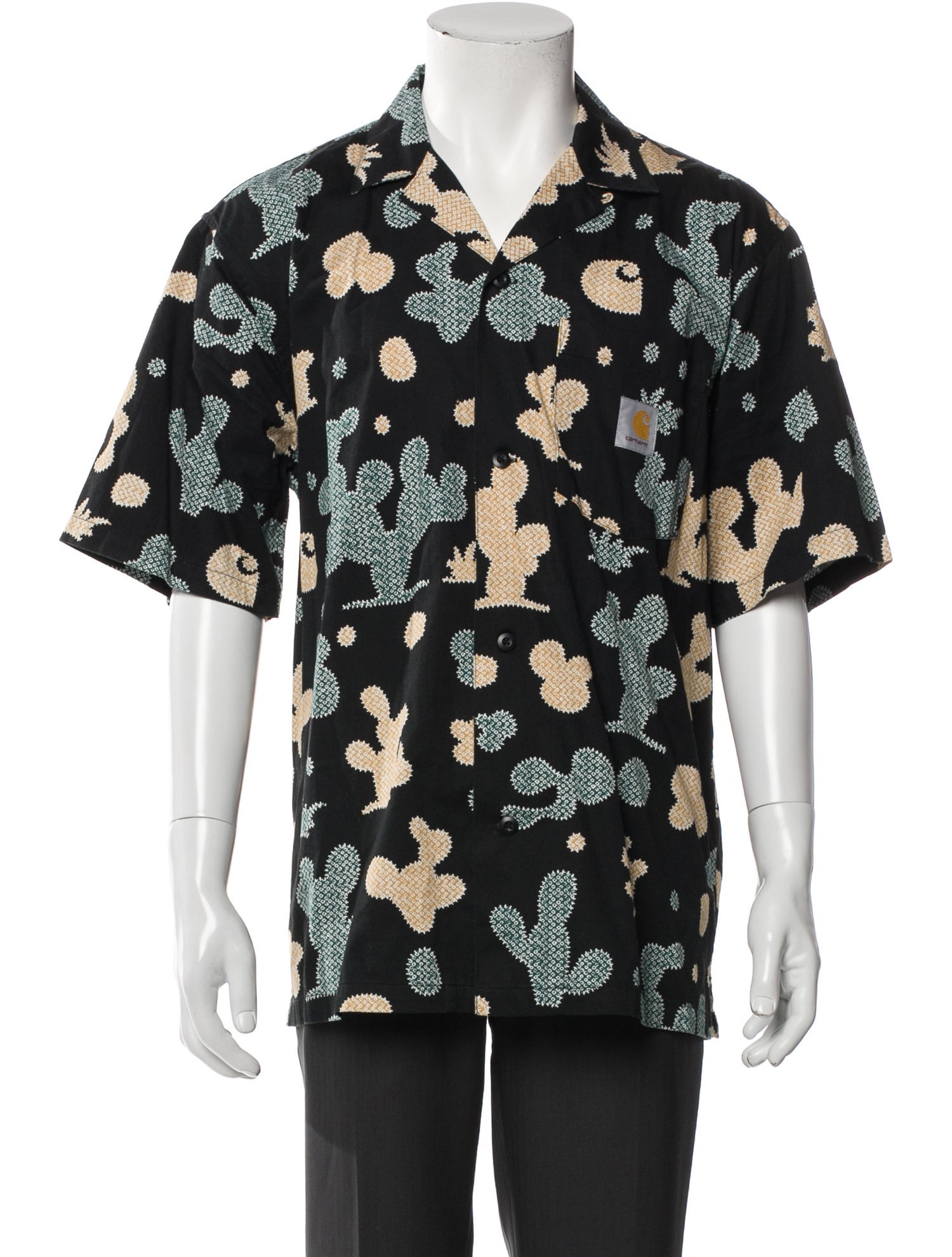 Carhartt Work in Progress Floral Print Short Sleeve Shirt