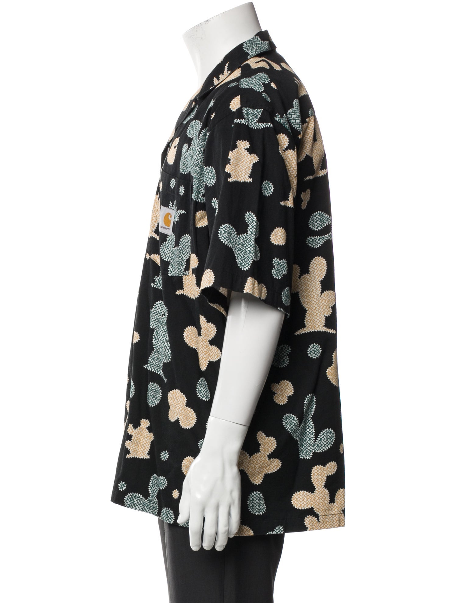 Carhartt Work in Progress Floral Print Short Sleeve Shirt