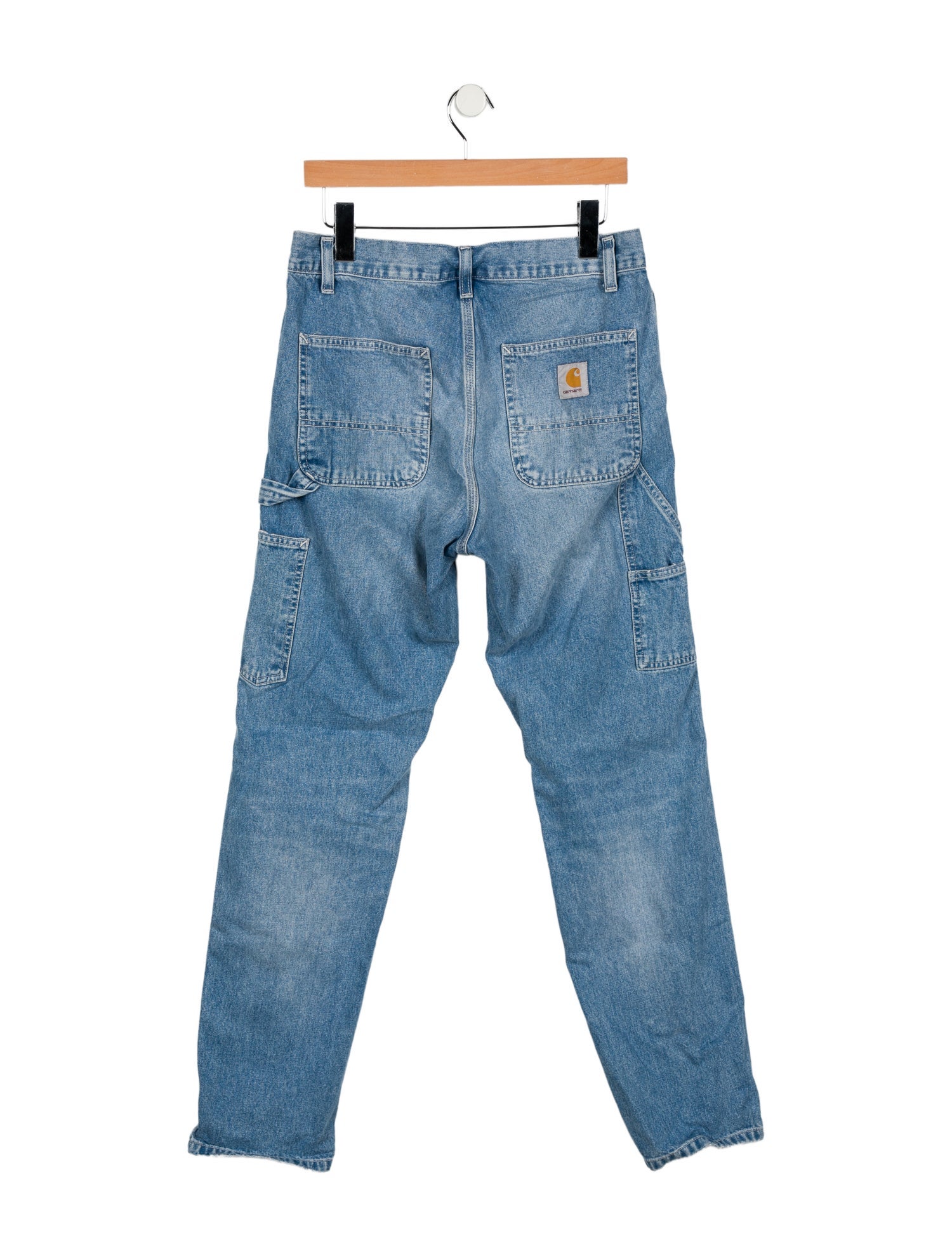 Carhartt High-Rise Straight Leg Jeans