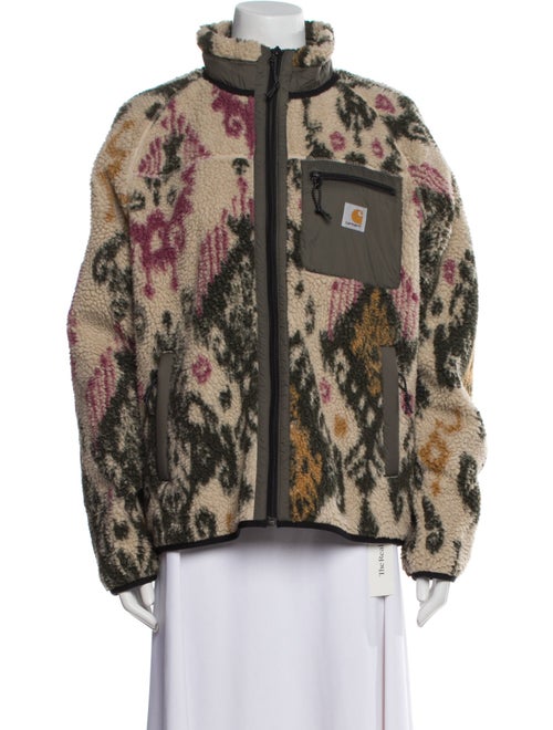 Carhartt Work in Progress Printed Faux Fur Jacket